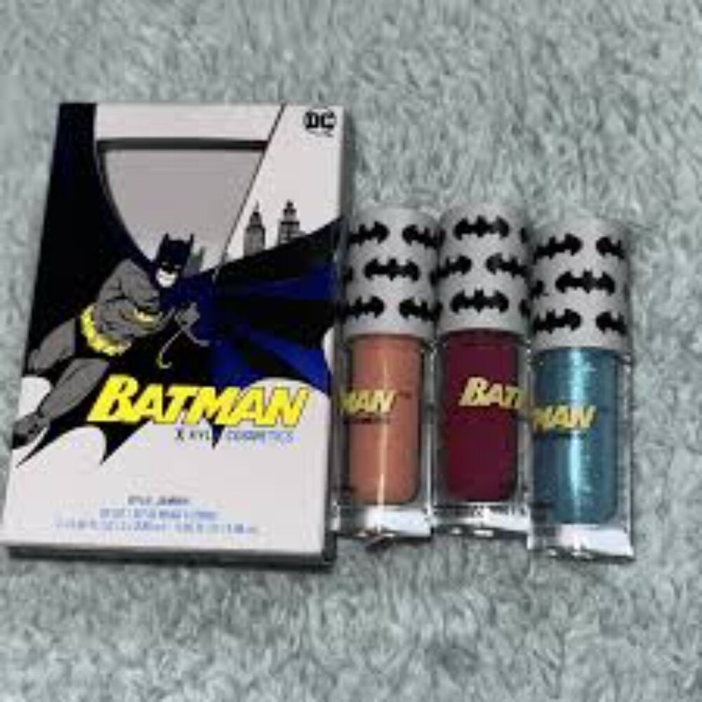 Kylie Cosmetics - Batman Lip Set, Rouge Lip, LIMITED‎ EDITION, BRAND NEW IN BOX
